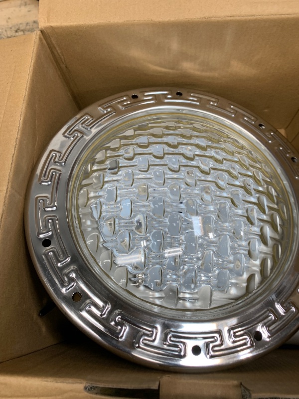 Photo 1 of **MISSING RECEIVER**
SURAIELEC 12V AC Pool Lights for Inground Pool, 10 inch Color Changing LED Pool Light with Remote Control, 300W Equivalent, Underwater Swimming Pool Light Fixture for Large Wet Niches, 50FT Cord