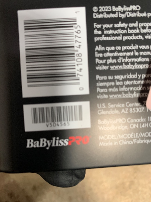 Photo 1 of ****SEE NOTES***   BaBylissPRO FXONE BLACKFX All Metal Double Foil Shaver