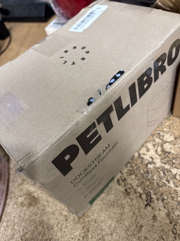 Photo 1 of PETLIBRO Cordless Cat Water Fountain, Rechargeable Battery Operated Wireless Pet Water Fountain, 2.5L/84oz Cat Water Dispenser for Drinking with Quiet Pump Stainless Steel Tray Easy Clean BPA-Free