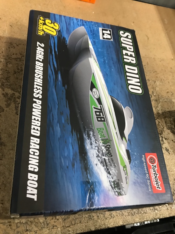 Photo 1 of *BATTERIES NOT INCLUDED* GoolRC Remote Control Boat 2.4GHz High Speed 30km/h Brushless Turbojet Speedboat Remote Control Ship Cooling Waterproof Low Battery/Over Distance Reminder 2 Battery
