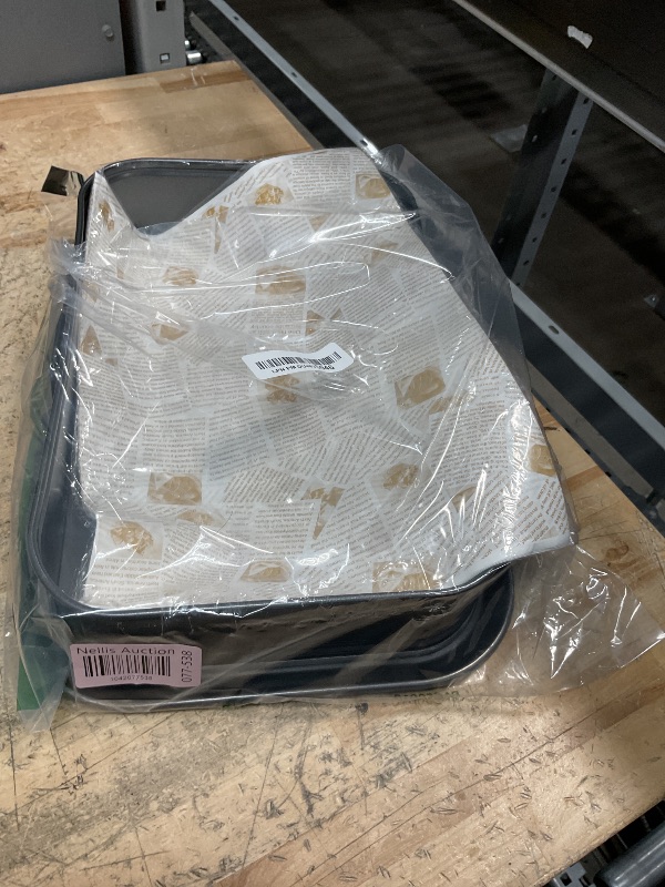 Photo 1 of *MISSING LID AND SPATULAS* Kenond Large Springform Cake Pan, 14 x 11-Inch Rectangle Cheesecake Pan, Tiramisu Bakeware with 50Pcs Wax Paper, 3Pcs Spatula Set, Non-Stick Baking Pan Mold Leakproof