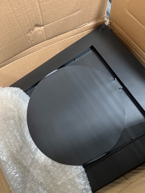 Photo 1 of 10 Inch Roof Vent with Damper and Grille That,Preventing Airflow Backflow and Debris from Entering The Duct,Removable Roof Vent Cover,for Venting Systems or Dryer Vent Covers,Made of Stainless Steel