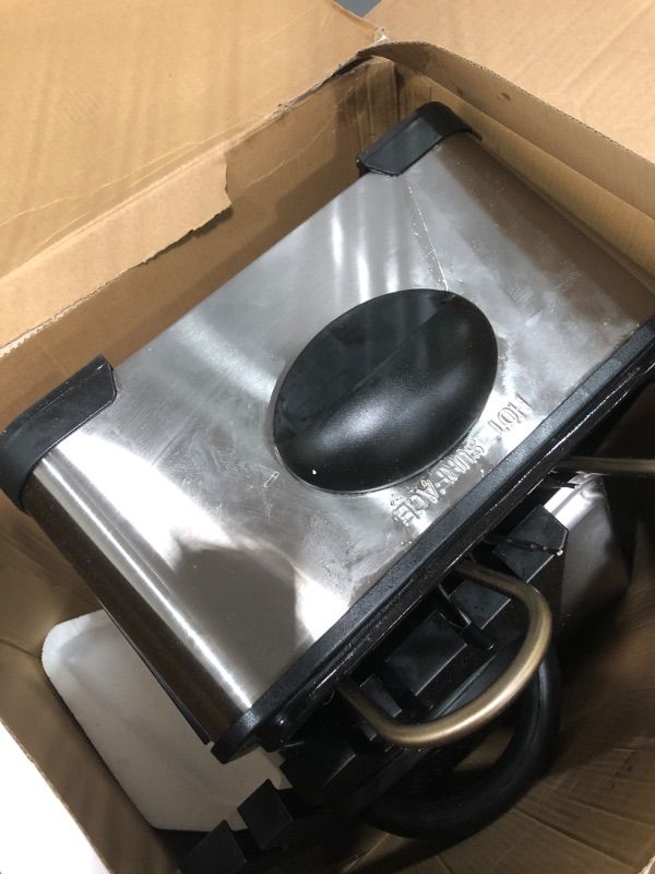 Photo 1 of **BROKEN** Chefman 4.5 Liter Deep Fryer w/Basket Strainer, XL Jumbo Size, Adjustable Temperature & Timer, Perfect for Fried Chicken, Shrimp, French Fries, Chips & More, Removable Oil-Container, Stainless Steel