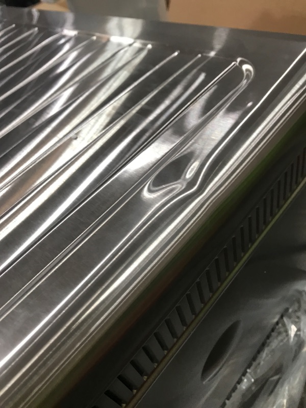 Photo 1 of *** NON FUNCTIONING POWER; DENTED; BROKEN FRAME ***** Breville BOV950BSS Joule Smart Oven Air Fryer Pro Countertop Oven, Brushed Stainless Steel