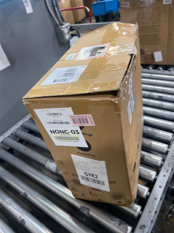 Photo 1 of Ausic 20L 12Inch Portable Misting Bucket Fan, 30000mAh Oscillating Outdoor Fans with Water Spray for Patios, Rechargeable Battery Powered Camping Fan with Remote Control, Beach/Travel Essentials