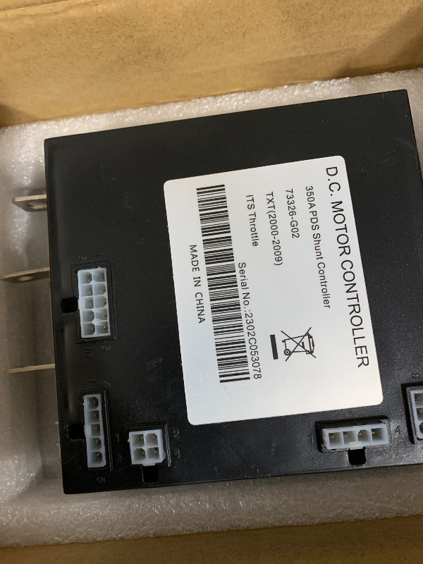 Photo 1 of 36V 350A Cart Motor Controller, Replacement for TXT Electric PDS Cart 2000?2009, Motor Controller with High Strength Metal & ABS Construction