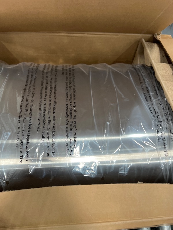 Photo 1 of (unfunctional) Ninestars DZT-70-11R Automatic Touchless Motion Sensor Semi-Round Trash Can/Recycler, 18.5 Gal. 70 L., Stainless Steel