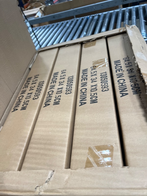 Photo 1 of 2FT LED Linear High Bay Shop Lights, 100W LED Shop Light US Plug, 16000lm 145LM/W, 100-277V, 5000K Adjustable Tilt Hanging Commercial Linear High Bay Lights for Workshop Garage, 4-Pack