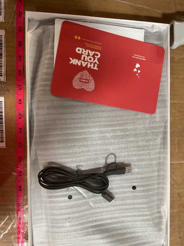 Photo 1 of ***(PARTS ONLY/NON FUNCTIONAL)***Nulea RT05B Wireless Ergonomic Keyboard, Split Keyboard with Cushioned Wrist Rest, Bluetooth and USB Connectivity, USB-C Rechargeable, Compatible with Windows Mac