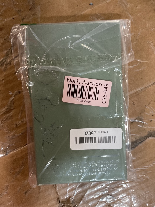 Photo 1 of Pearls Of Parchment Fruits Of The Spirit Scripture Card Set