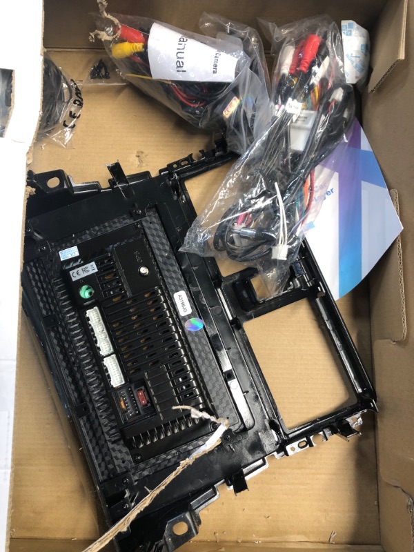 Photo 1 of (PARTS NOT A COMPLETE SET) (UNTESTED) Naifay Car Radio Stereo for Chevrolet Chevy Silverado & GMC Sierra 2014-2018 Wireless CarPlay Android Auto, 10.1" Touch Screen for Chevy Silverado Car Stereo with Bluetooth/GPS/WiFi/SWC/MirrorLink