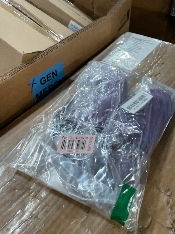 Photo 1 of Unionbeauty 26 Inch Black to Purple Ombre Braiding 2Packs Pre Stretched Crochet Braid Easy Braid Hair Extensions Synthetic Braiding Hair for Box Goddess Braids Yaki Texture Hot Water Setting