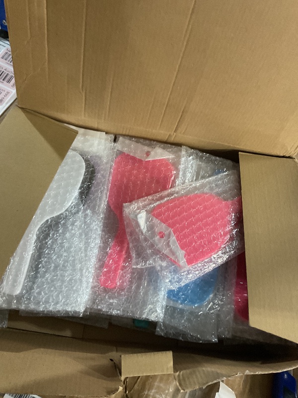 Photo 1 of Vinsot 50 Pcs Handheld Mirror Bulk Hand Mirrors with Handle Plastic Compact Travel Cosmetic Makeup Tools for Home Travel Camping, 7.09 x 3.15 Inches (6 Colors)