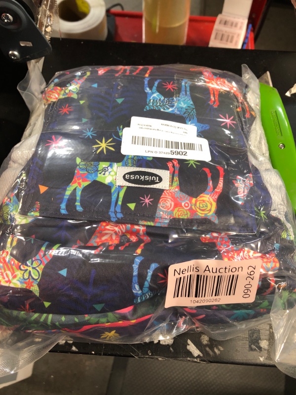 Photo 1 of (USED/FAIR) (MEDIUM) Tuiskusa Male Dog Diapers, High Absorbing Dog Belly Bands for Male Dogs, Washable Reusable Dog Male Wraps(5 Pack)