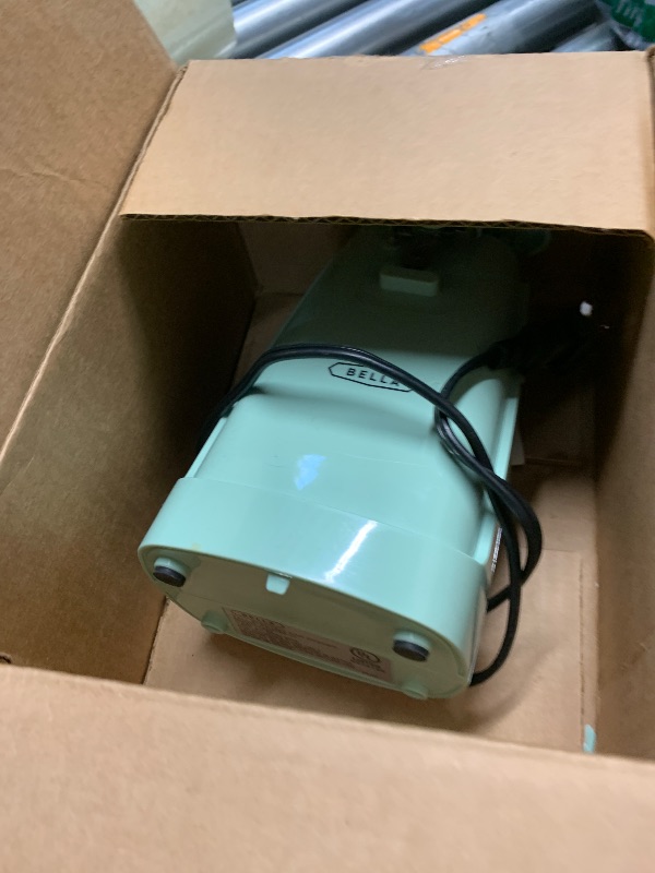 Photo 1 of (Sold for parts) BELLA Electric Can Opener and Knife Sharpener, Multifunctional Jar and Bottle Opener with Removable Cutting Lever 