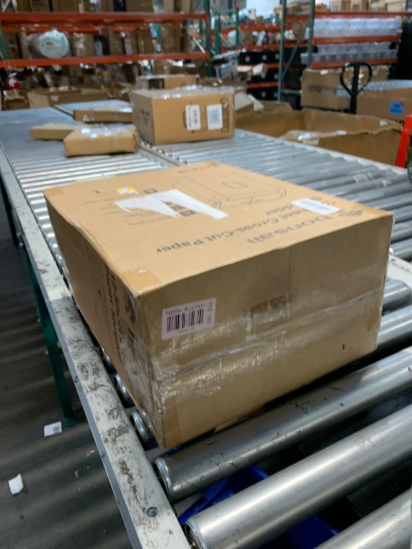 Photo 1 of ***(MAJOR DAMAGE/ SEE NOTES)***Bonsaii 12-Sheet Cross Cut Paper Shredder, 5.5 Gal Home Office Heavy Duty Shredder for Paper, Credit Card, Mail, Staples, with Transparent Window, High Security Level P-4 (C275-A)