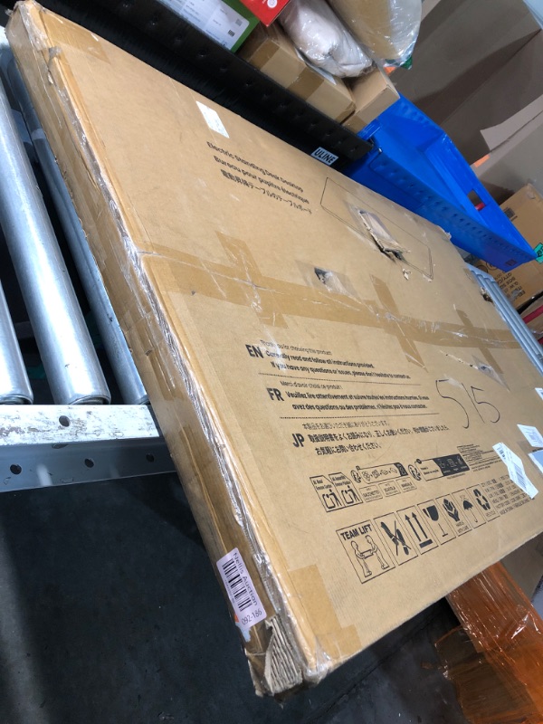Photo 1 of (PARTIAL SET) (TABLE TOP ONLY) Marsail Electric Standing Desk with One-Piece Desktop, 48 x 30 Sit Stand Desk with Thickened Tabletop, Height Adjustable Stand Up Desk with Cable Management for Home Office(Frame+Desktop, 2 Packages)