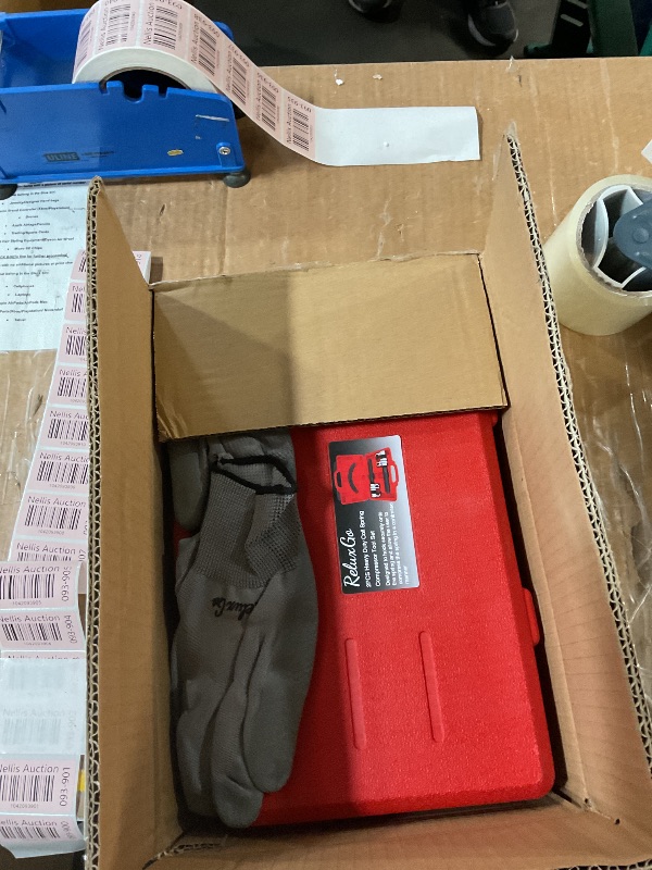 Photo 1 of ReluxGo Coil Spring Compressor Tool Automotive 2 pcs Heavy Duty Macpherson Strut Spring Compressor Set with Safety Bracket for Car Truck ATV UTV, 2200 LB Capacity, Coil Spring Compression Tool