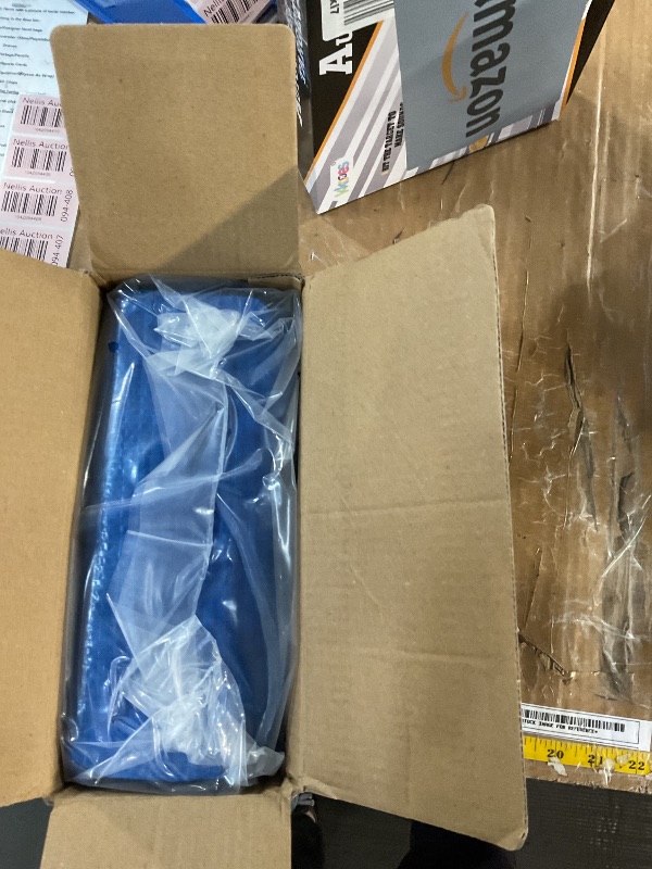 Photo 1 of Rectangular Pool Cover for Above Ground Pools?Fits 10 ft x 6 ft Inflatable Rectangle Swimming Pool Cover, Square for Garden Outdoor Family 120 x 72 inches (305 cm x183 cm) Pools Cover