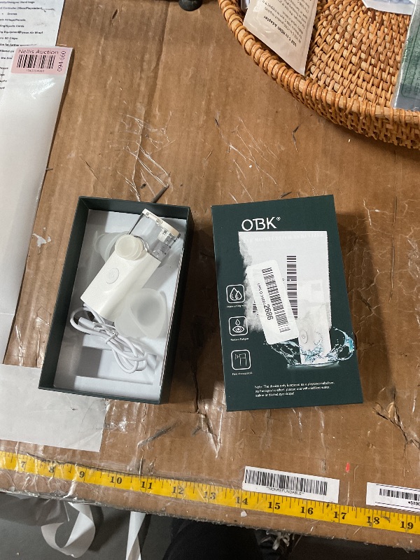 Photo 1 of OTBK Nano Mist, Eye and Face Humidification, Dry Eye Steam Therapy, Cold Mist Therapy, Need Hot Compresses Can Heat Water, Convenient to Use, Easy to Carry