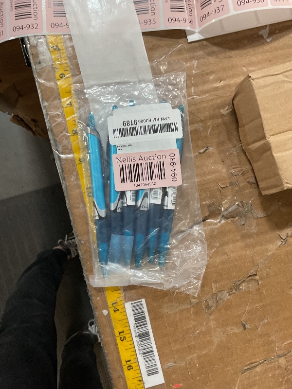 Photo 1 of Pilot Precise V5 RT Refillable & Retractable Liquid Ink Rolling Ball Pens, Extra Fine Point (0.5mm) Turquoise Ink, 6-Pack