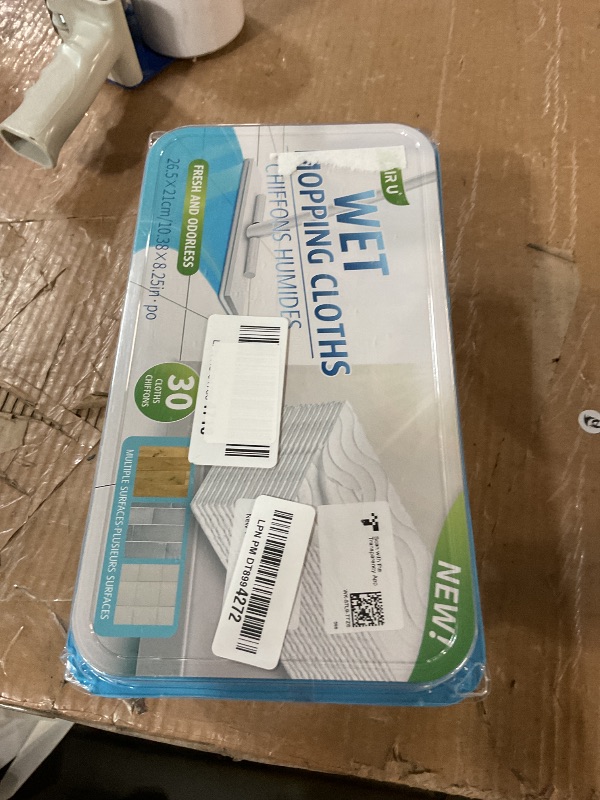 Photo 1 of **only one**AIR U+ Upgraded Wet Mop Refills for Swiffer Sweeper Wet Pads, 30 Count
