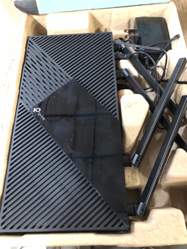 Photo 1 of ***(MISSING PARTS/ SEE NOTES)***TP-Link Dual-Band AX3000 Wi-Fi 6 Router Archer AX55 | Wireless Gigabit Internet Router for Home | EasyMesh Compatible | VPN Clients & Server | HomeShield, OFDMA, MU-MIMO | USB 3.0 | Secure by Design