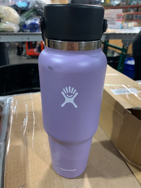 Photo 1 of (see all images) Hydro Flask 32 Oz Wide Flex Straw Travel Bottle Reef