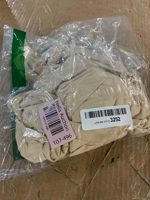 Photo 1 of (BAGGED) (USED/FAIR) (LAREGE) PATTERN HOUR Scoop Neck Bodysuit for Women Short Sleeve T-Shirts Leotards Top, Large, Cream