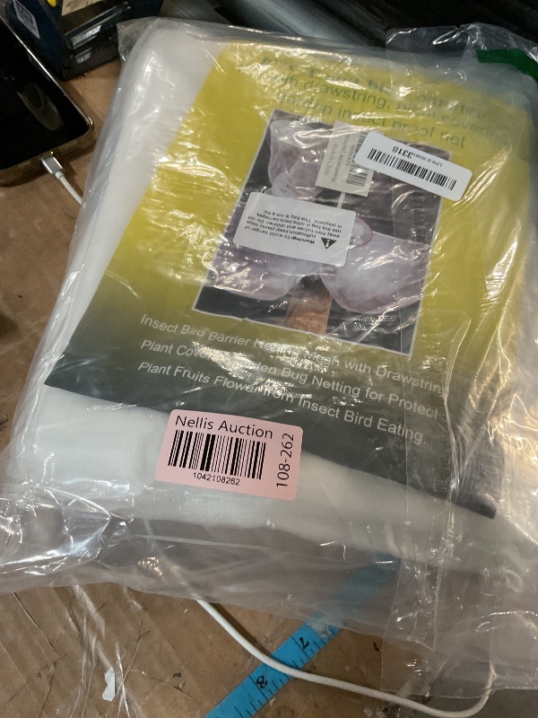Photo 1 of 3 Pack Fruit Tree Netting 7x6 Ft Garden Netting for Tree Protection Large Tree Cover to Keep Birds, Squirrels & Insects Out