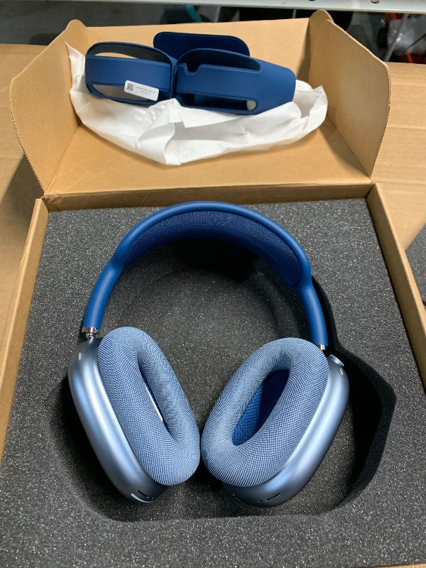 Photo 1 of (ICLOUD LOCKED) Apple AirPods Max - Sky Blue (Renewed)