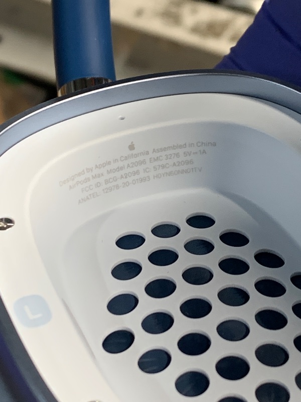 Photo 1 of (ICLOUD LOCKED) Apple AirPods Max - Sky Blue (Renewed)