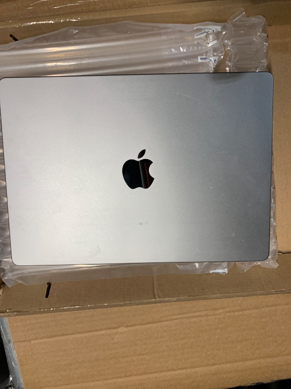Photo 1 of (Dead battery) Apple 2023 MacBook Pro Laptop M3 chip with 8 core CPU, 10?core GPU: Built for Apple Intelligence, 14.2-inch Liquid Retina XDR Display, 8GB Unified Memory
