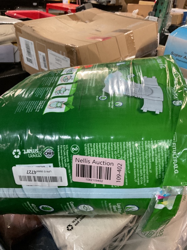 Photo 1 of *FACTORY SEALED*
FitRight Ultra Adult Diapers, Disposable Incontinence Briefs, Leak-Proof Diaper, Absorbent Briefs For Men and Women, Maximum Protection, Large, 44 – 56 in, 20 briefs per bag