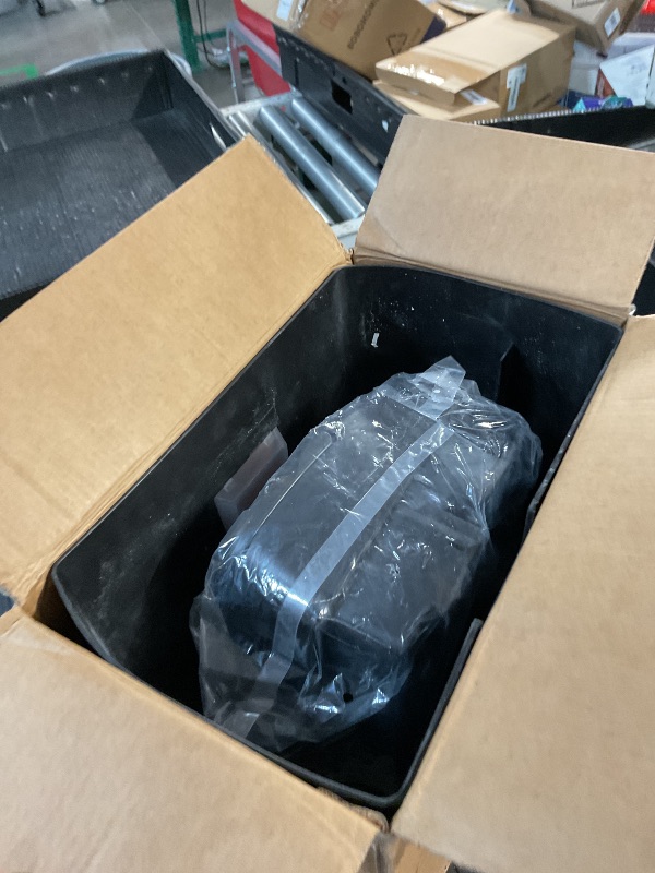 Photo 1 of (Sold for parts) Bonsaii 10-Sheet Cross Cut Paper Shredder, 5.5 Gal Home Office Heavy Duty Shredder for Credit Card, Staple, Clip with Transparent Window(C209-D)