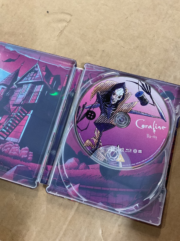 Photo 1 of (Missing one disk)(see images) Coraline (Steelbook)