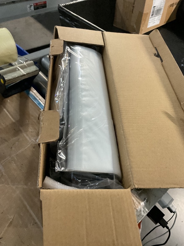 Photo 1 of [Updated 2025] Bonsenkitchen Vacuum Sealer Machine + 40 Vacuum Bags, Fast-Compact/Multi-Functional Food Vacuum Sealer with External Vacuum System, Silver
