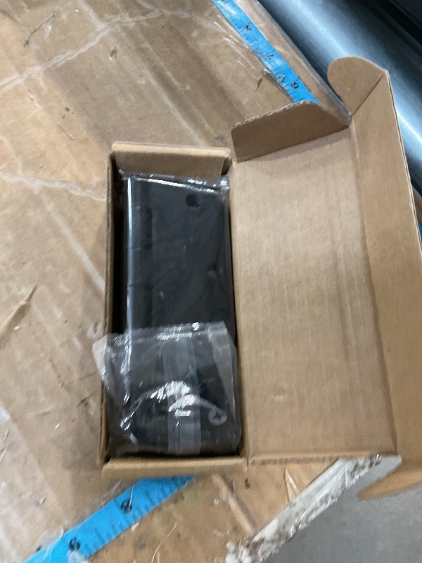 Photo 1 of 3 Pack Interior Matte Black Door Hinges Rounded 3.5 Inch x 3 1/2" Indoor Heavy Duty Metal Hardware Kits 3 ½" 5/8" Radius Office Flat Hinge for Bifold Doors Decorate Master Guest Bedroom Storage Room
