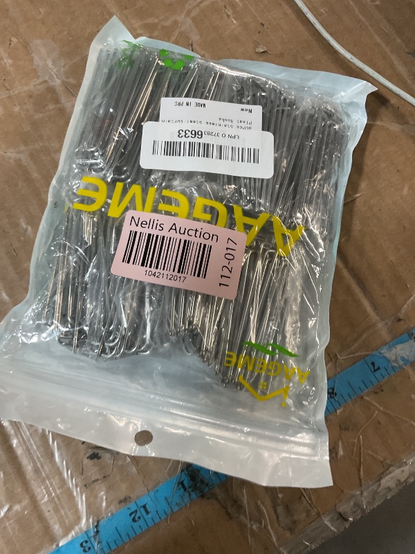 Photo 1 of 60PCS Stainless Steel Drapery Hook and Pin for Pleated Drapes 4 Prongs Pinch Pleat Clips Traverse Pleater 4 End Curtain Hangers for Window Door Bathroom Curtain