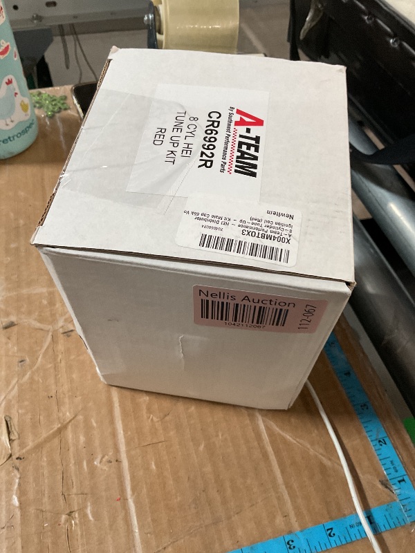 Photo 1 of A-Team Performance - HEI Distributor 8-Cylinder Tune-Up - Kit Male Cap 65k Volt Ignition Coil (Red)