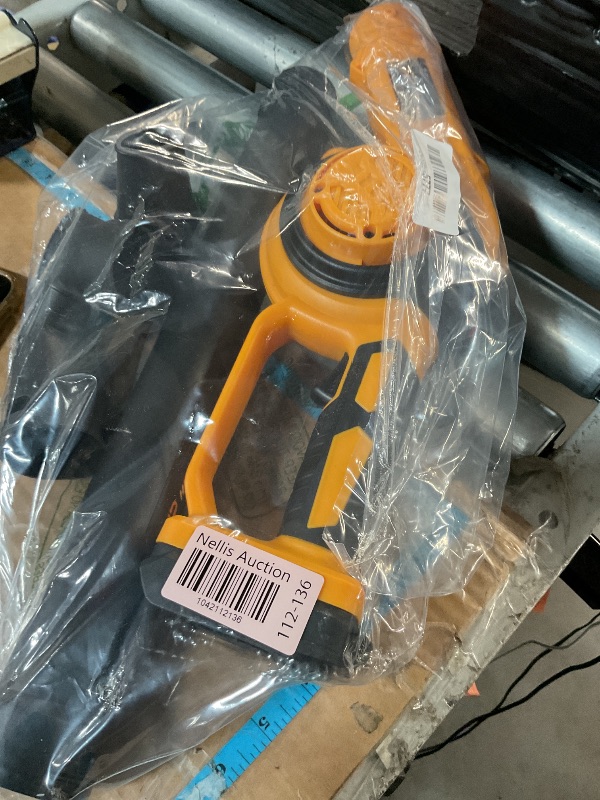 Photo 1 of *MISSING BATTERY* HEINPRO Cordless Leaf Blower Compatible with Dewalt 20V Max Battery (Battery not Included), Up to 200MPH Small Electric Leaf Blower, 3 Speeds Mode, Battery Powered Mini Leaf Blowers for Patio
