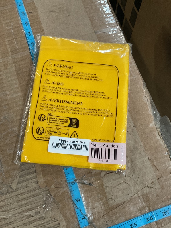 Photo 1 of 3x5 Foot Solid Yellow Flag - Plain Yellow Flags