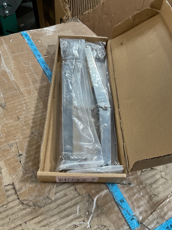 Photo 1 of 2 Pack | 150N Gas Strut Spring Hinges for Heavy Lids to Keep Stay, Slow Down and Soft Close, Hydraulic Hinges for Toy Box Chest, Bench, Toolbox and Basement Floor Door