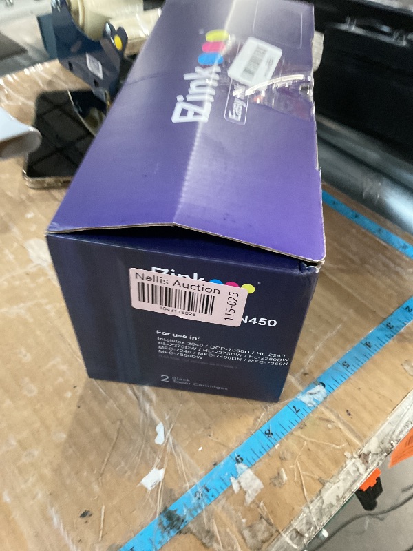 Photo 1 of **Only One** E-Z Ink Compatible Toner Cartridge Replacement for Brother TN450 TN420 TN-450 TN-420 Compatible with HL-2270DW HL-2280DW HL-2230 MFC-7360N MFC-7860DW DCP-7065DN Intellifax 2840 2940 (2 Black)