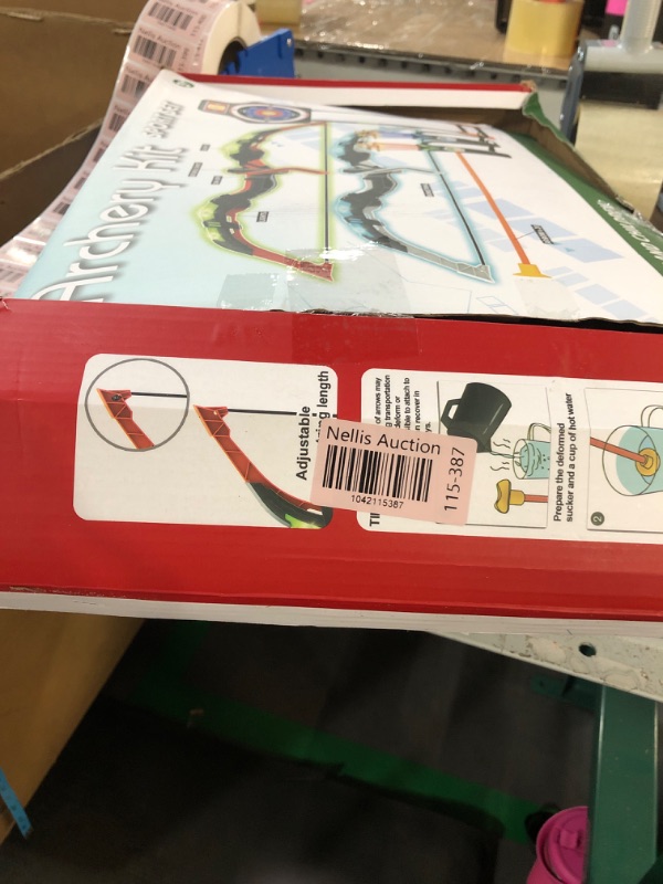 Photo 1 of 2 Pack Bow and Arrow Set with Moving Standing Target& 2 Colors 20 Suction Cup Arrows, Light Up Archery Toys for Kids Age 4-12 Years Old Boys Girls Indoor and Outdoor, Birthday Gifts Christmas Ideas