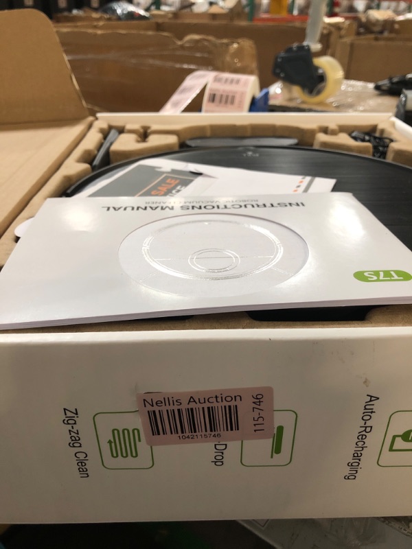 Photo 1 of ***(HEAVILY USED/ SEE NOTES)***Robot Vacuum and Mop Combo, 2 in 1 Mopping Robot Vacuum Cleaner with 2000Pa Max Suction, Wi-Fi/App/Remote, Schedule, Self-Charging Slim Robotic Vacuum, Ideal for Pet Hair, Low-Pile Carpet, Hard Floor