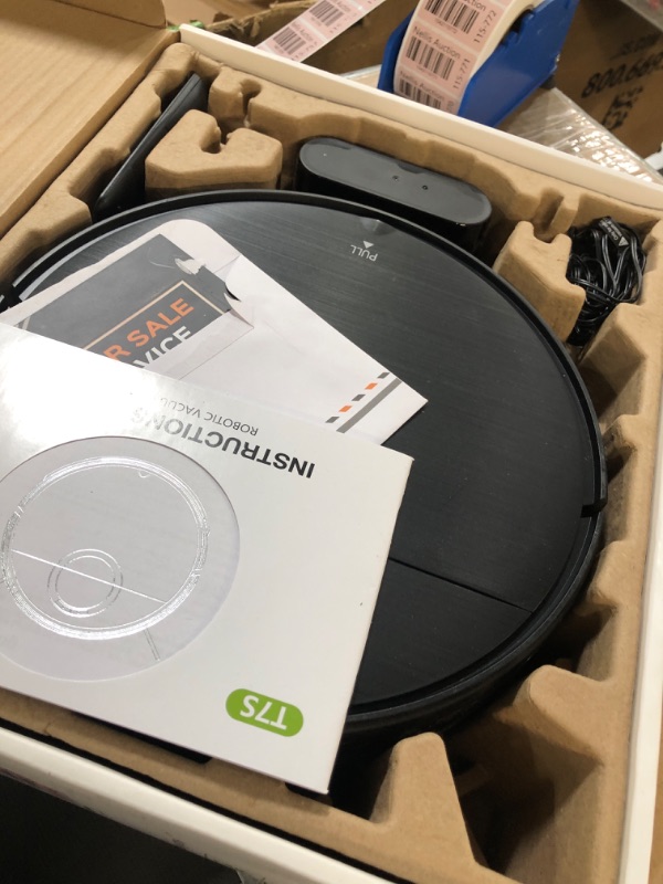 Photo 1 of ***(HEAVILY USED/ SEE NOTES)***Robot Vacuum and Mop Combo, 2 in 1 Mopping Robot Vacuum Cleaner with 2000Pa Max Suction, Wi-Fi/App/Remote, Schedule, Self-Charging Slim Robotic Vacuum, Ideal for Pet Hair, Low-Pile Carpet, Hard Floor