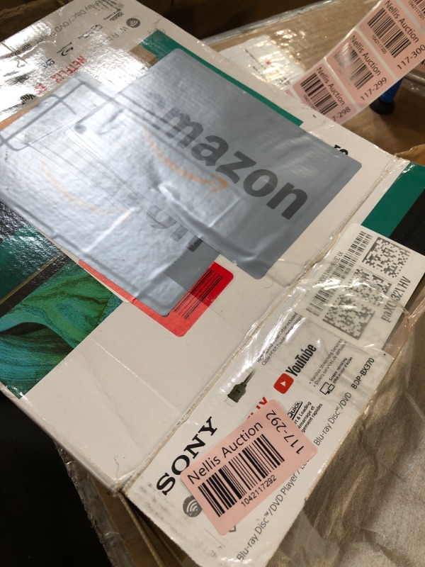Photo 1 of (used) (missing pieces) Sony BDP-BX370 Streaming Blu-ray DVD Player with built-in Wi-Fi, Dolby Digital TrueHD/DTS and upscaling, with included HDMI cable