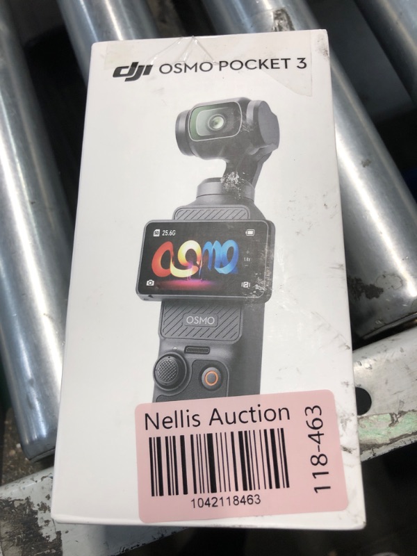 Photo 1 of DJI Osmo Pocket 3, Vlogging Cameras with 1'' CMOS & 4K/120fps Vlog Camera, 3-Axis Stabilization, Fast Focusing, Face/Object Tracking, Digital Vlogging Camera for YouTube