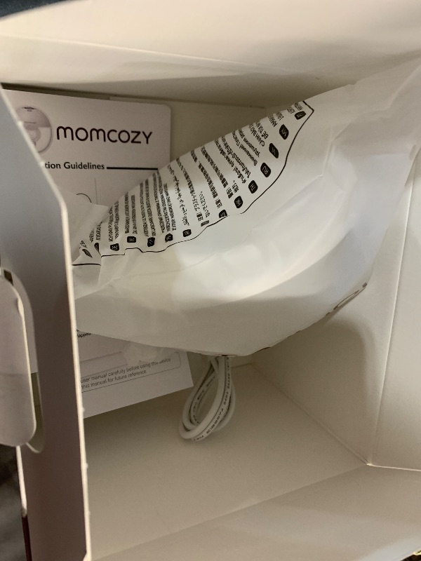 Photo 1 of ***(MISSING CASE)***Momcozy Breast Pump Hands Free M5, Wearable Breast Pump of Baby Mouth Double-Sealed Flange with 3 Modes & 9 Levels, Electric Breast Pump Portable - 24mm, 1 Pack Cozy Red